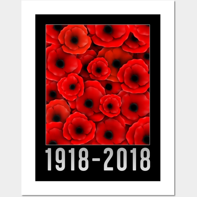 World War One Centenary Wall Art by SeattleDesignCompany